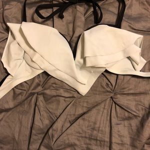 Blue color Victoria secret pink swim top